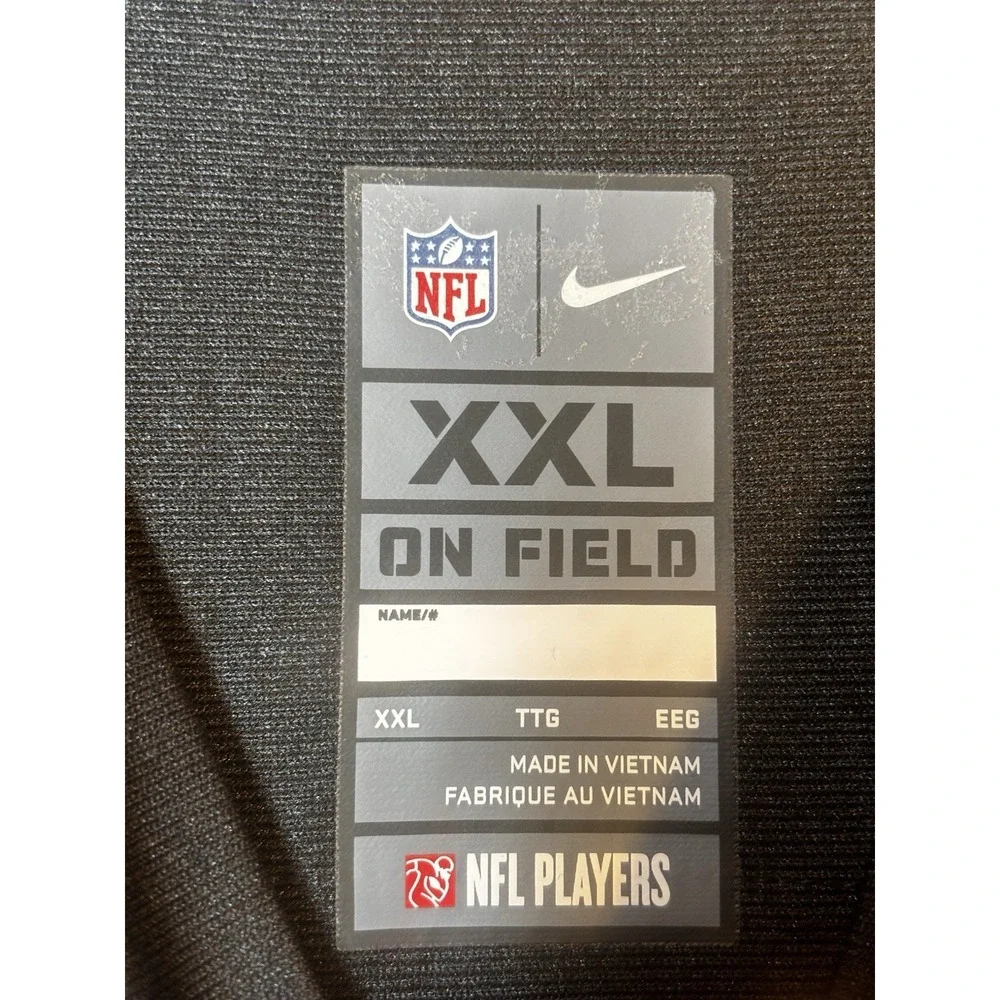 Pittsburgh Steelers Nike On‎ Field Mens XXL NFL Football Blank Jersey Loose Fit